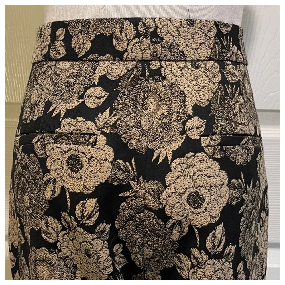 NWT! Ann Taylor - Woman's Gilded Blossom Ankle Pants $98.00